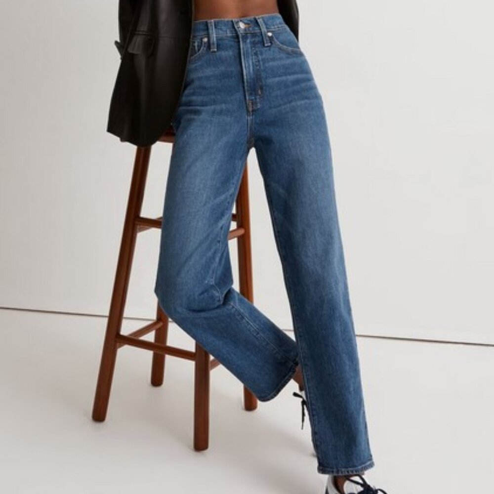 Madewell The Perfect Vintage Straight Crop Jean